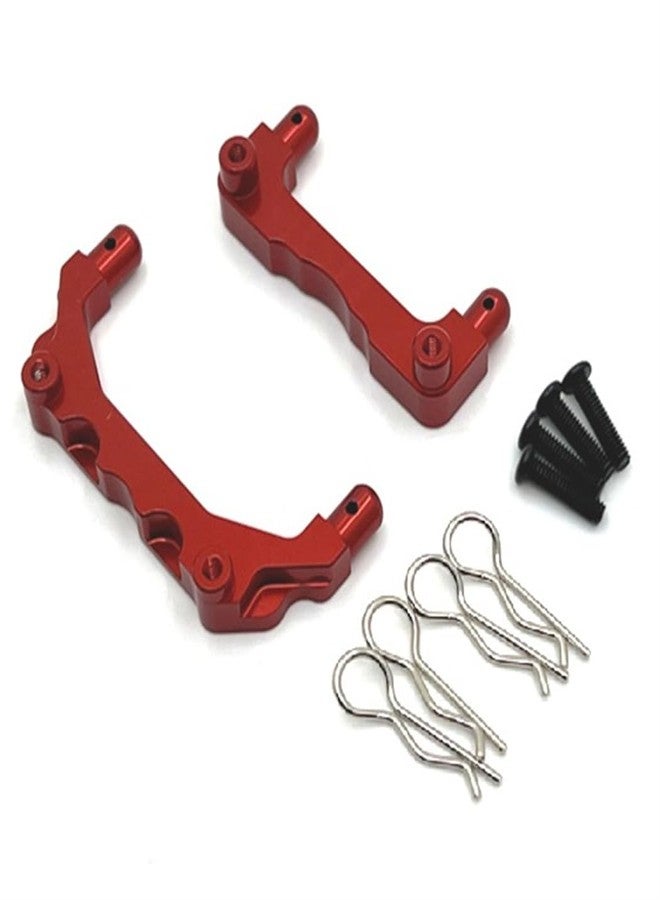 ZDingTech Upgrade Metal Body Pillars for 1/14 MJX Hyper Go H14BM 14209 14210 Parts Upgrades Body Pillars,for Hyper Go 14280B 14281B Front Rear Body Pillars Upgrades Shell Bracket.